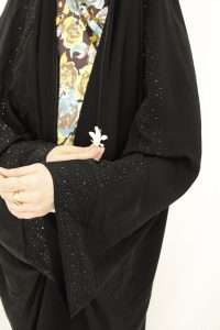 چادر عربی عبایی تمام نگین 18