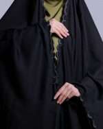 عربی عبایی تمام گلدوزی طرح دلبر جنس لاموت 3