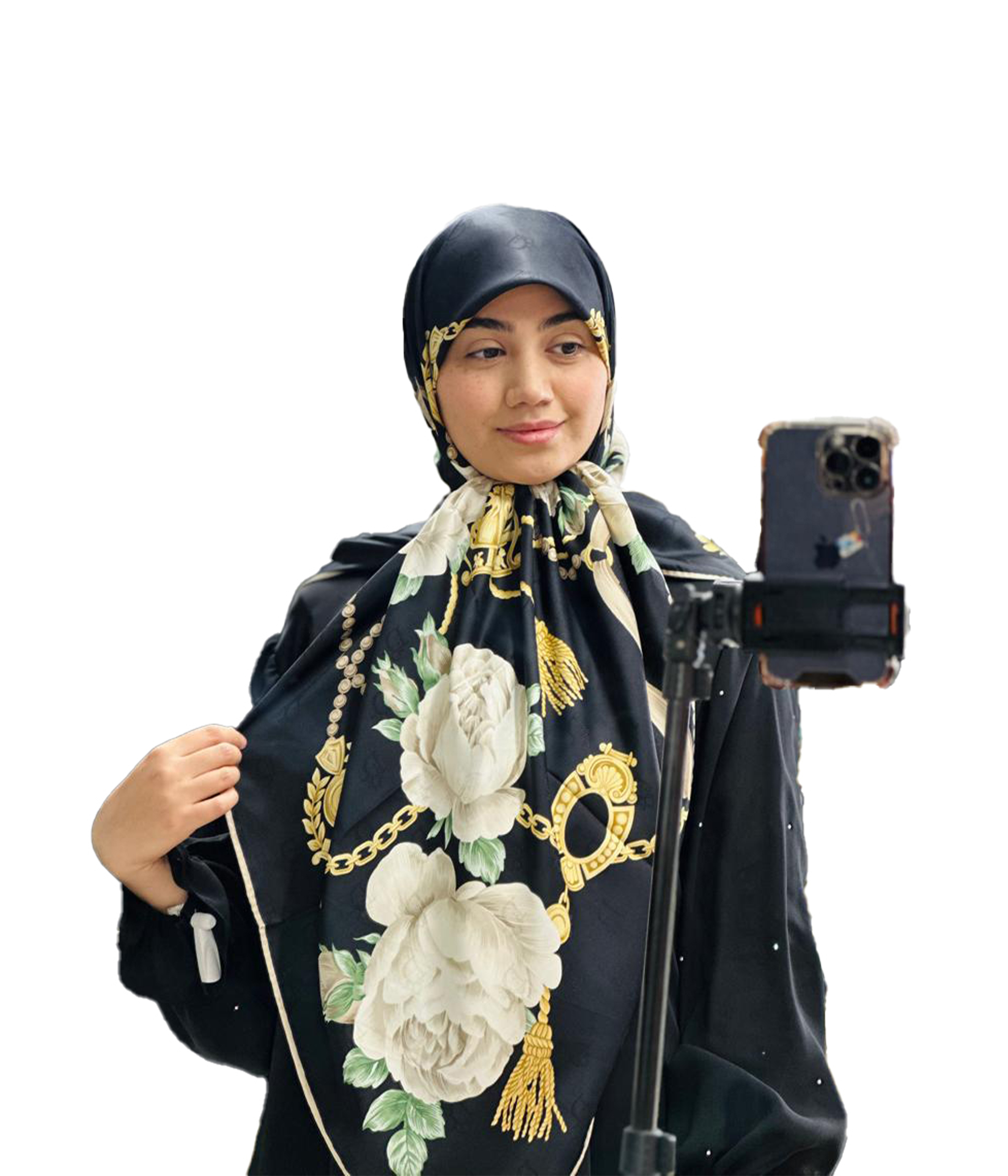 روسری ابریشم عرض140