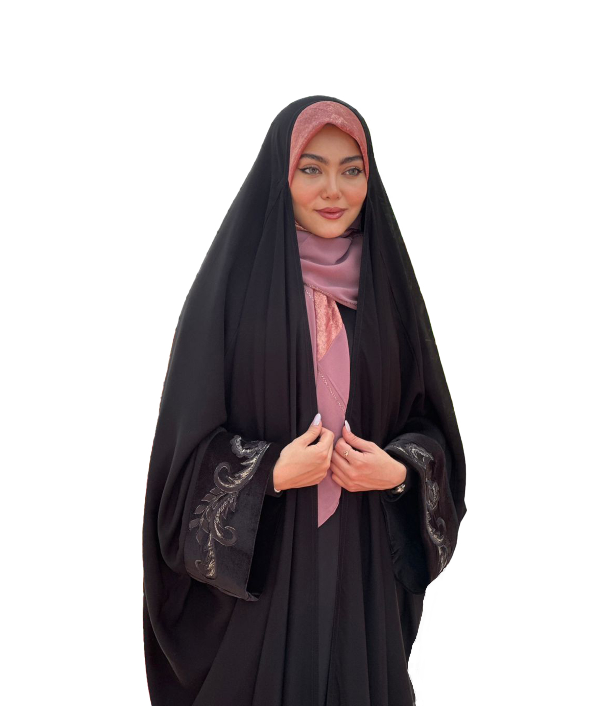 گلدوزی عبایی