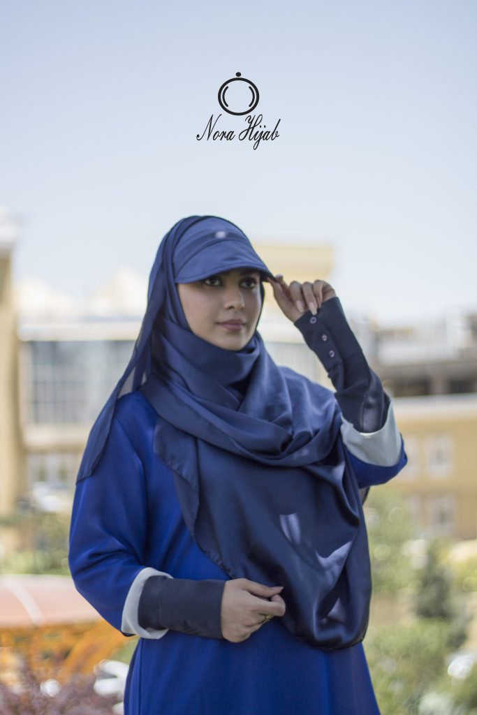 هدشال آفتابی سرمه ای