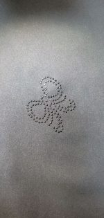 چادر عربی اصیل تمام نگین طرح پاپیون